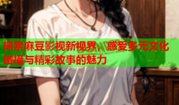 探索麻豆影视新视界，感受多元文化碰撞与精彩故事的魅力