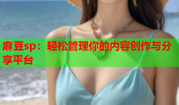 麻豆sp：轻松管理你的内容创作与分享平台