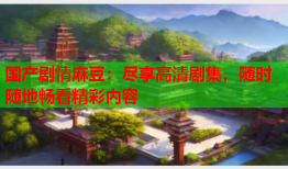 国产剧情麻豆：尽享高清剧集，随时随地畅看精彩内容