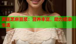 黄豆芝麻豆浆：营养丰富，助力健康生活