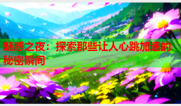 魅惑之夜：探索那些让人心跳加速的秘密瞬间