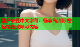 国产麻豆中文字幕：畅享高清影视，轻松获取精彩内容