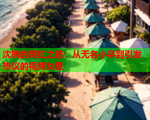 沈樵的网红之路：从无名小卒到引发热议的视频女星