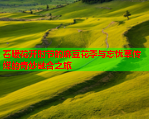 春暖花开时节的麻豆花季与忘忧草传媒的奇妙融合之旅